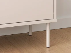Banco zapatero con abatible – greige – 69 cm – DIOCE