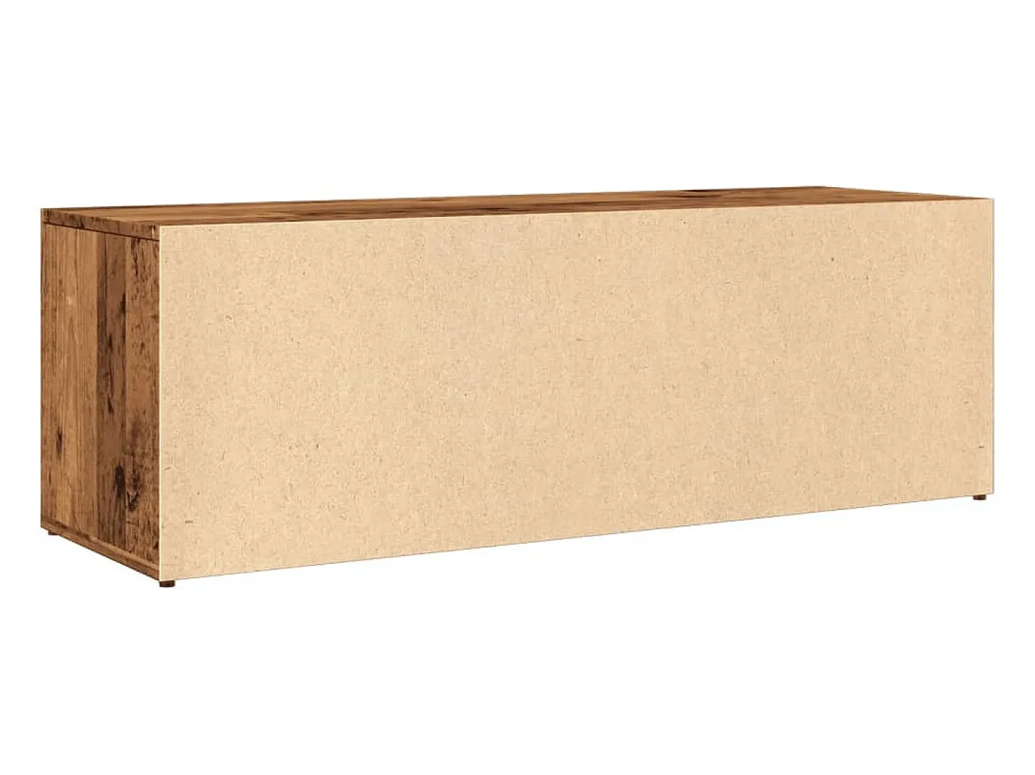 Banco zapatero de madera antigua 105x35x35 cm
