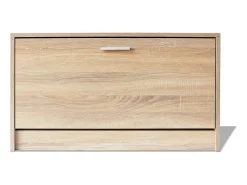 Banco zapatero 80x24x45 cm Roble