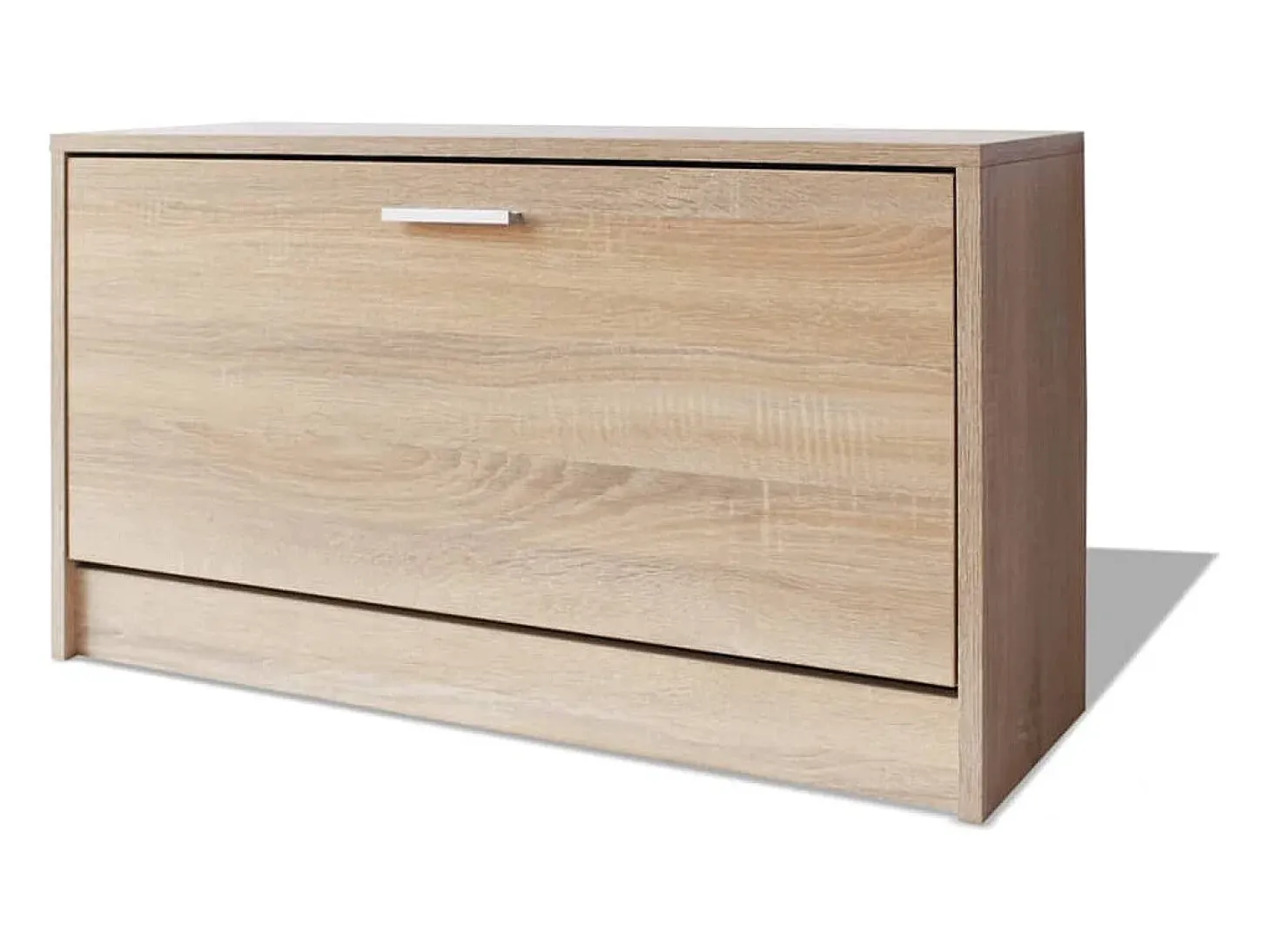 Banco zapatero 80x24x45 cm Roble