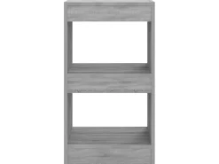 Biblioteca Estantería - divisor de espacios gris Sonoma 40x30x72 cm ES65784