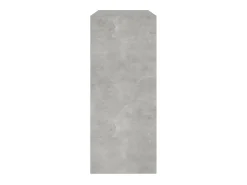 Biblioteca Estantería - divisor de espacios gris hormigón 80x30x72 cm ES97297