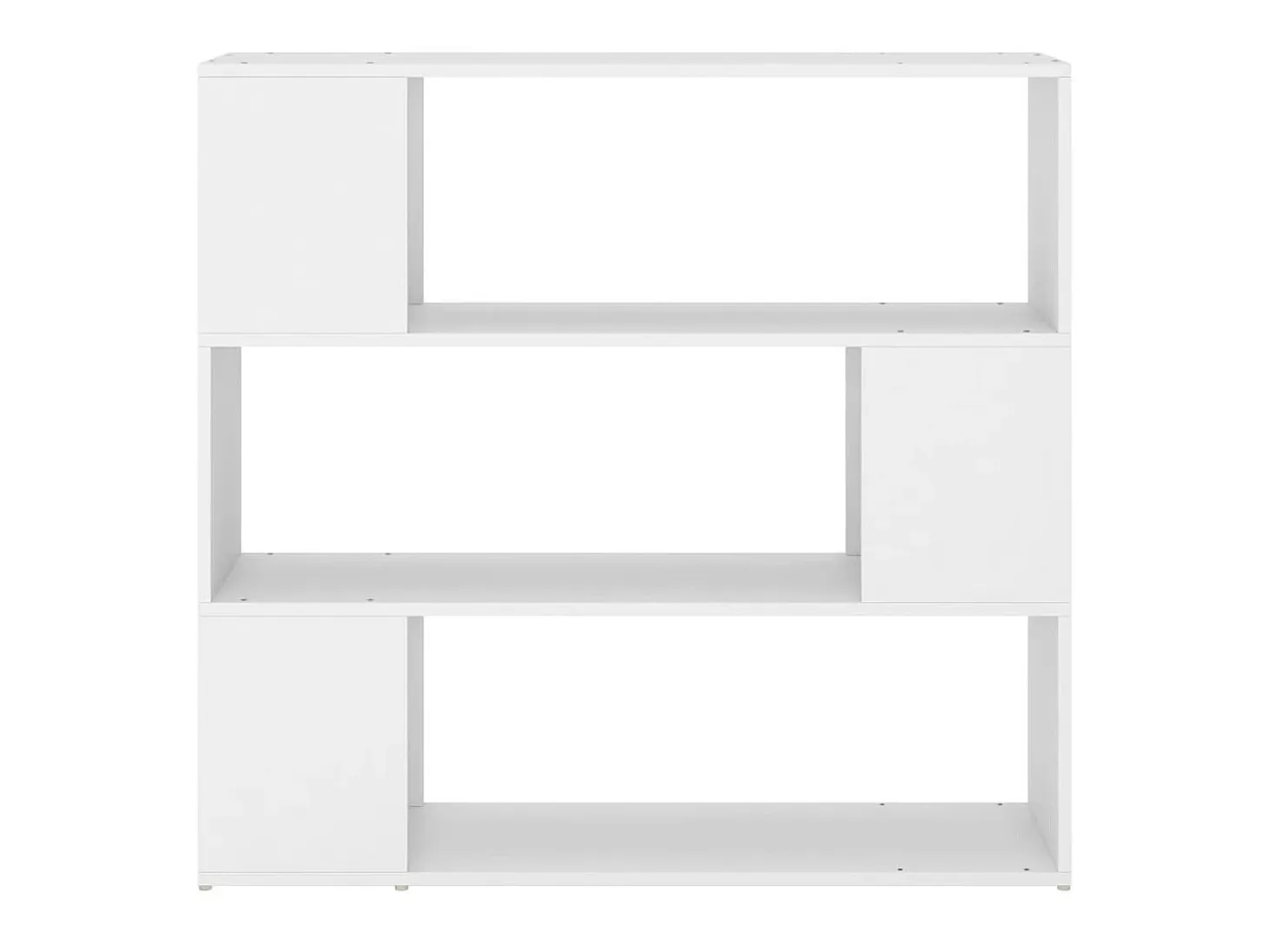 Biblioteca Estantería de libros/divisor de espacios blanco 100x24x94 cm ES25107