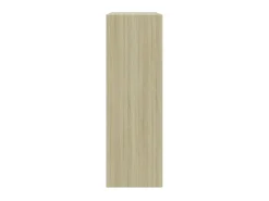 Biblioteca Estantería madera de ingeniería roble Sonoma 60x24x76 cm ES50397