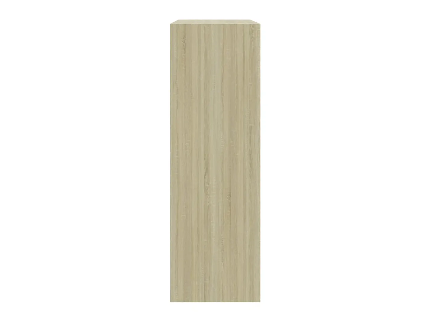 Biblioteca Estantería madera de ingeniería roble Sonoma 60x24x76 cm ES50397