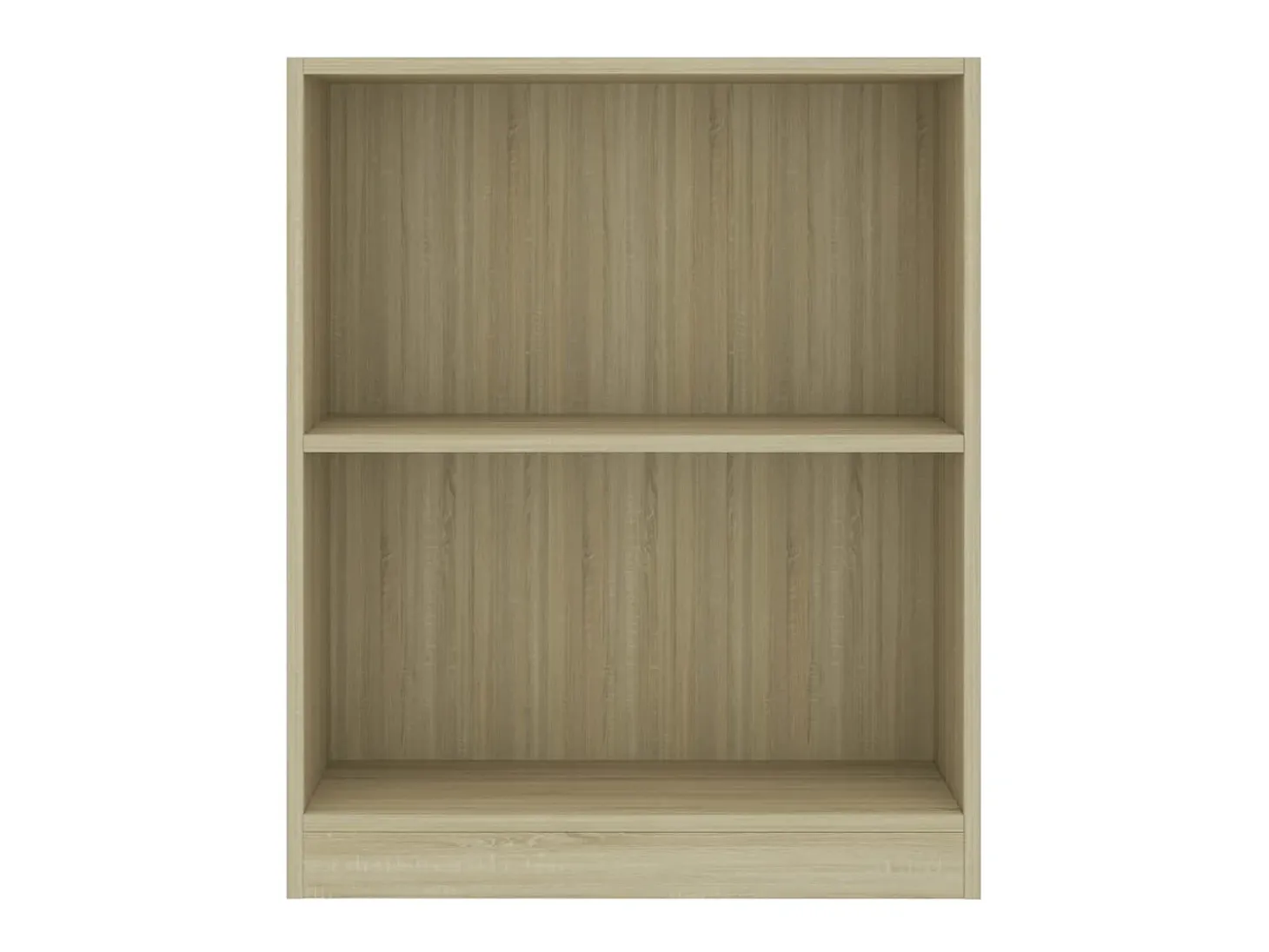 Biblioteca Estantería madera de ingeniería roble Sonoma 60x24x76 cm ES50397
