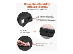 Bolsas de Almacenamiento SucceBuy para debajo de la Cama con Ruedas, Organizador de Zapatos para debajo de la Cama 2 Piezas de 77 x 47 x 17,3 cm