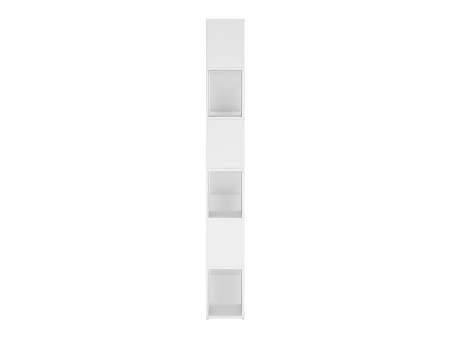Branchville Estantería divisor de espacios blanco 100x24x188 cm