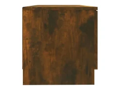 Bryvra Muebles para TV 2 uds contrachapado roble ahumado 80x35x36,5 cm