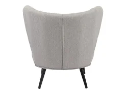 Butaca Elle respaldo circular gris 76x73,5x78 cm Adec