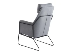 Butaca Sintra respaldo alto gris 107x72x90 cm Adec