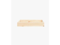 Caja de madera maciza en tono natural de 49x30,5x7,5cm - BOX - DECOWOOD