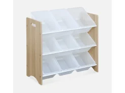 Caja infantil para juguetes natural