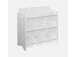 Caja infantil para juguetes blanco
