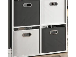 Caja plegable blanco 30x30x30
