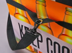 Cajas de almacenamiento Fabo, bolsa refrigeradora, taburete, con tapa, negro, blanco, naranja.