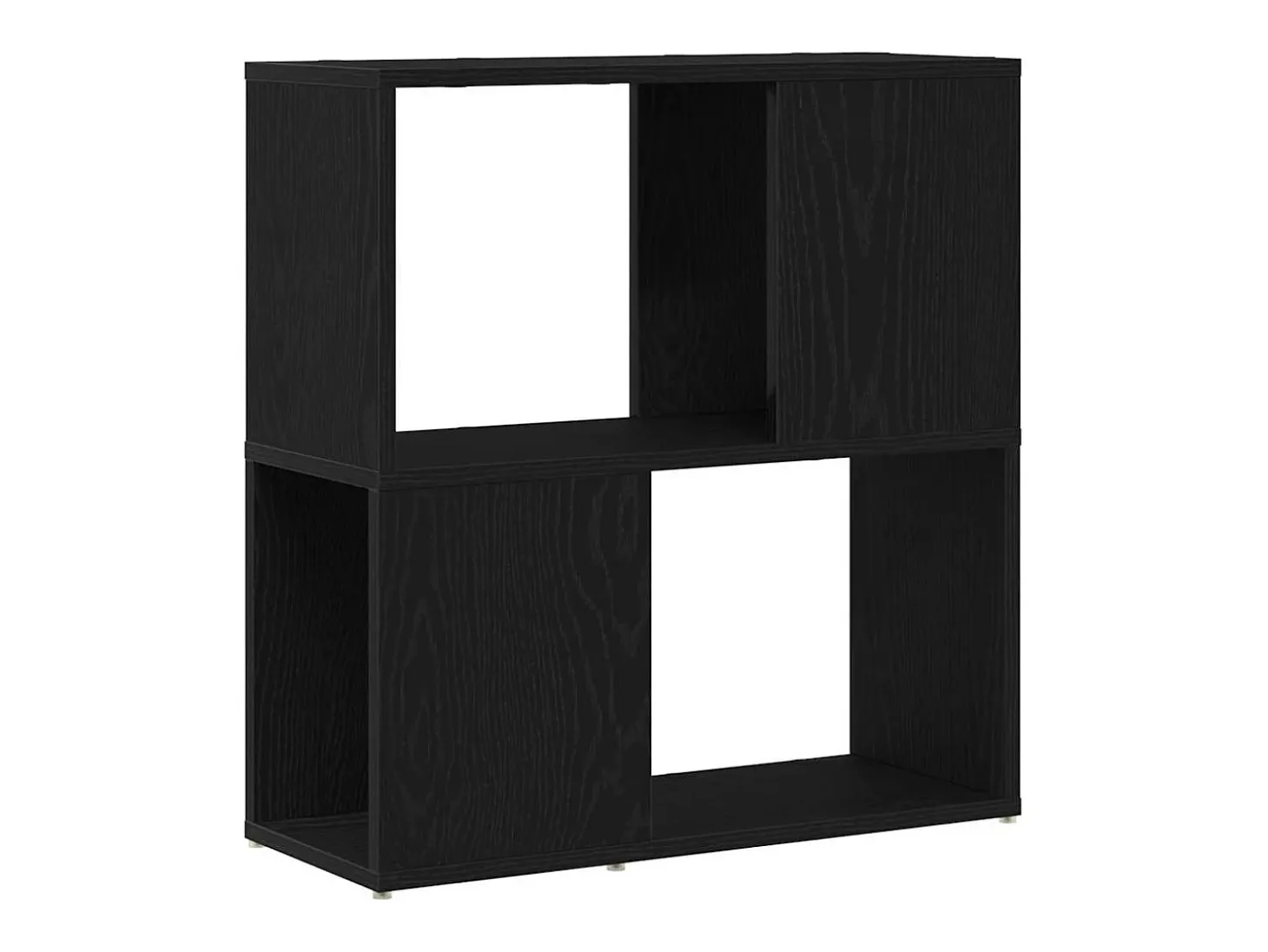 Centro de entretenimiento Negro 60 x 24 x 63 cm