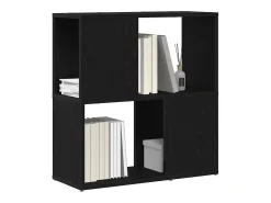 Centro de entretenimiento Negro 60 x 24 x 63 cm