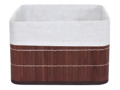 Cesta de almacenaje MCW-C21 (juego de 2), marrón