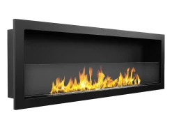 Chimenea de bioetanol de pared FURORE 120, 120x40 cm