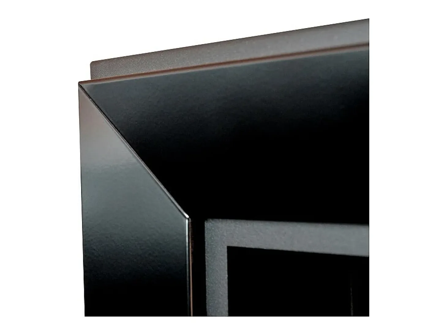 Chimenea de bioetanol empotrada Frame 550 SimpleFire con cristal negro