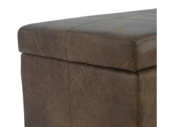 Cofre de almacenamiento Kriens, imitación de ante