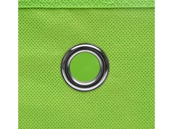 Conjunto de 4 Cajas de Almacenamiento Plegables con Tapas Verde 28x28x28 cm