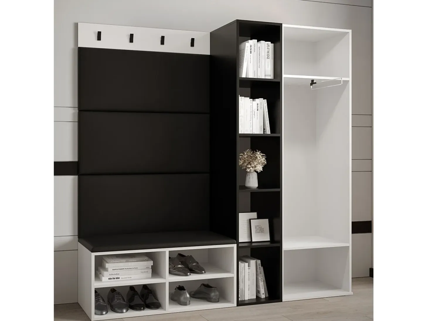 Conjunto de guardarropa Miro 1 184/164/42 (Blanco/Manila 16)