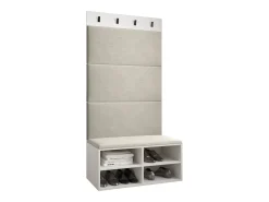 Conjunto de guardarropa Miro 2 184/84/42 (Blanco/Manila 02)