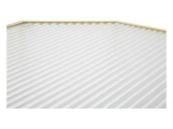 Conjunto de Mesitas Auxiliares VKH598, Oro, 50x46x100 cm, Kendra Home