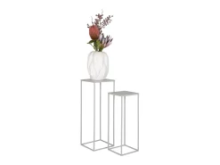 Conjunto de Mesitas Auxiliares Beja, Beige, 19x19x50 cm, Kendra Home