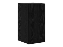 Conjunto de mueble de TV de 9 piezas Roble negro 100 x 30 x 30,5 cm
