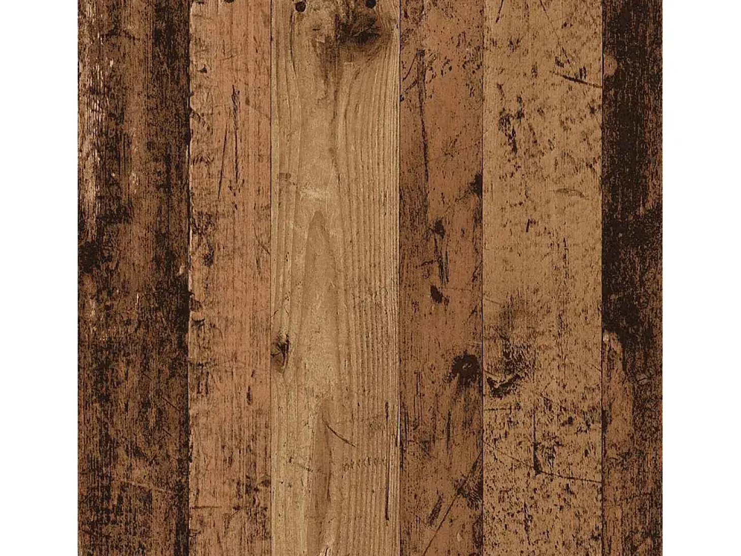 Conjunto de mueble de TV de pared de 5 piezas, madera vieja
