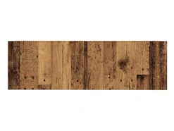 Conjunto de mueble de TV de pared de 7 piezas, madera envejecida, madera de ingeniería