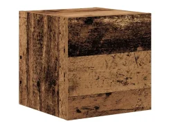 Conjunto de mueble de TV de 6 piezas Madera antigua Mediano 120 x 30 x 30 cm