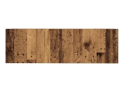 Conjunto de mueble de TV de pared de 5 piezas, madera vieja, madera de ingeniería
