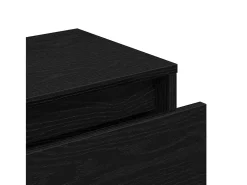 Conjunto de muebles de recibidor 4 piezas Roble negro 80 x 30,5 x 40 cm