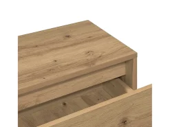 Conjunto de muebles de recibidor de madera de ingeniería de roble hecho a mano