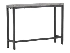 Consola de acero y MDF Rise