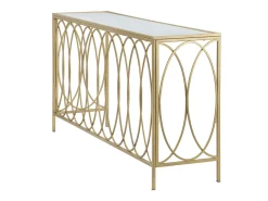 Consola de arco similmármol cm 160x40x79