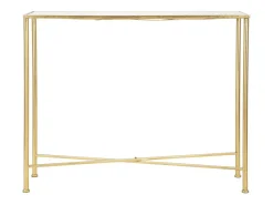 Consola de cristal Mariposas 100X35X80 cm