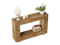 Consola de mesa, Mesa de entrada, 120x30x83,5 cm, Mesa auxiliar, Mesa de pasillo