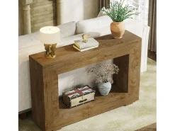 Consola de mesa, Mesa de entrada, 120x30x83,5 cm, Mesa auxiliar, Mesa de pasillo