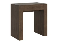 Consola extensible 78x47/299 cm Allin nogal extensiones internas