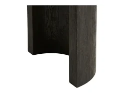 Consola fija de madera BIBIONE – 114 cm-Color Marrón oscuro