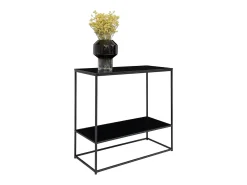 Consola fija VITA - Madera natural o metal negro-Color Negro