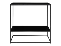 Consola fija VITA - Madera natural o metal negro-Color Negro