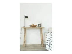 Consola Girona, Marrón, 90x30x80 cm, Kendra Home