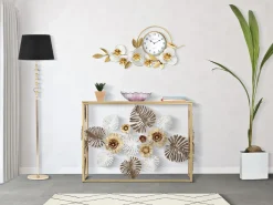 Consola Glam Floris 113X40X80 cm