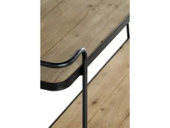 Consola madera de abeto y hierro